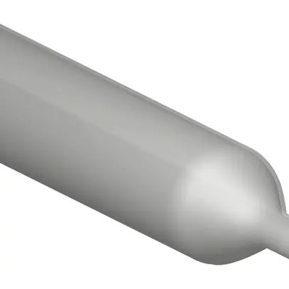 Guaina retrattile CIMCO 2:1 Ø5/2.3mm box 9.5m a parete sottile trasparente 