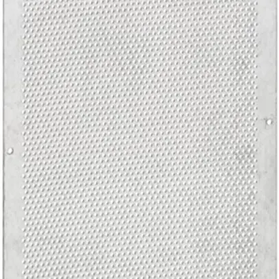 Montageplatte Hager univers N 760×248mm Lochung rostfreier Stahl 