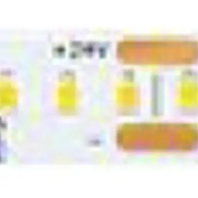 Striscia LED DOTLUX 96W 10mm 4000K IP20 rotolo 5m cavo di raccordo 1 lato 15cm 