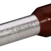 Embout de câble type A isolé 25mm²/22mm brun 