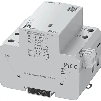 Parafoudre et parasurtenseur combinés PX FLT-MB-T1-264/12.5-3+1-UT-R 