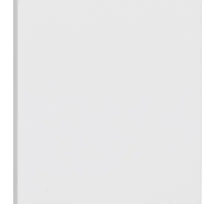 Plaque d'obturation KNX kallysto pour champ d'inscription blanc 