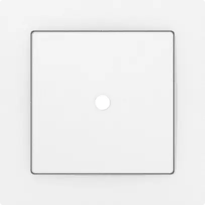 Contact à poussoir lum.ENC SIDUS E C/1L blanc 