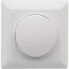 Kit di copertura DOTLUX dimmer rotativo LED 84×84×19mm, bianco 