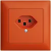 Presa INC EDIZIOdue T23 16A arancione, morsetti a vite 