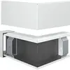 Angle extérieur tehalit FWK-Plus 60×100mm blanc trafic 