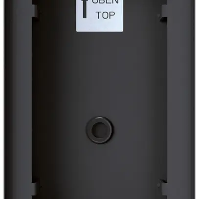 Scatola AP Hager intercom mono 1× 154×259×42.5mm nero 