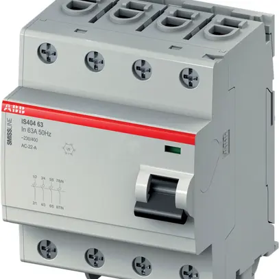 Lasttrennschalter SMISSLINE 63A 3P+N, N-vorauseilend 