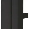 Embout de fermeture Hager tehalit.LF réglable (40/60)×110mm noir IP30 