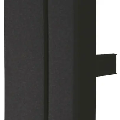 Embout de fermeture Hager tehalit.LF réglable (40/60)×110mm noir IP30 
