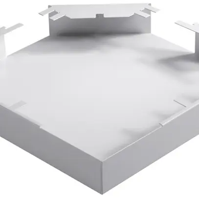 Angolo piatto tehalit DABA 5080, bianco traffico 