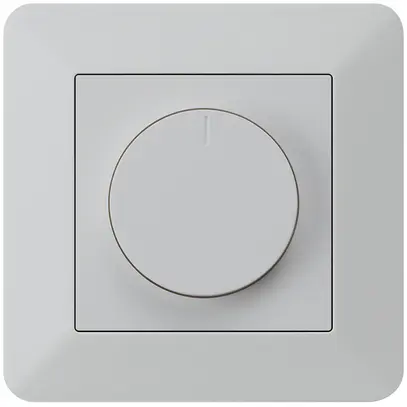 Variateur rotatif station secondaire ENC Hager kallysto.trend gris clair 