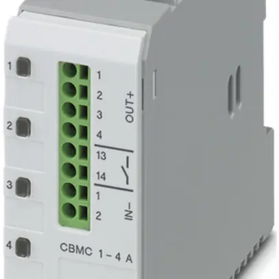 Disjoncteur d'appareil Phoenix Contact CBMC E4 24DC/1…4A NO 