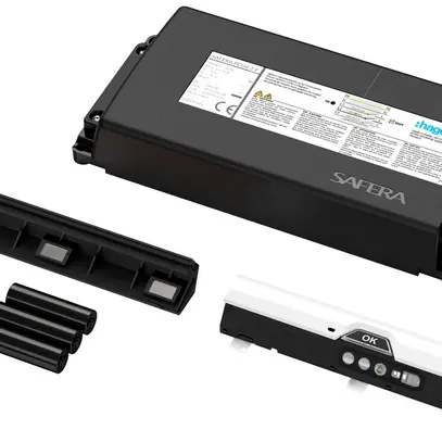 Controllore di fornello Hager WXH231 400VAC con unità di spegnimento senza fili 