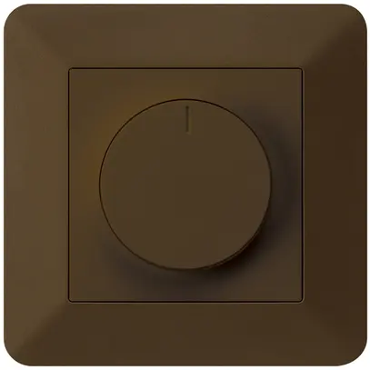 Varialuce universal ENC kallysto.trend taglio di fase con LED marrone 