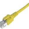 Cavo patch RJ45 Dätwyler 7702 4P, cat.6A (IEC) S/FTP LSZH, giallo, 1.5m 
