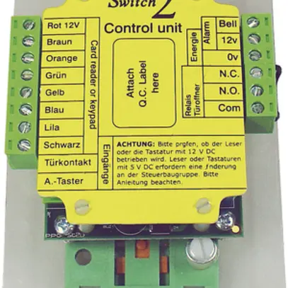 Unità Switch2 per montaggio DIN 