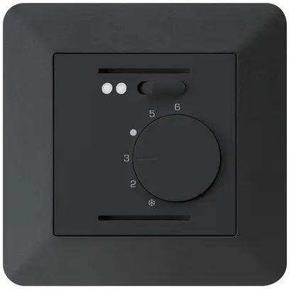 Thermostate d'ambiance ENC kallysto.trend noir pour plancher chauffant 