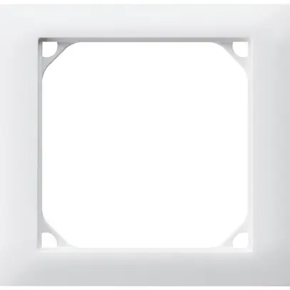 Telaio di copertura kallysto 80×100mm da avvitare bianco 