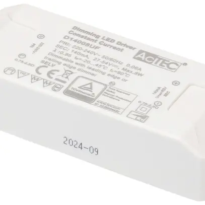 Alimentation LED MH 8W 27…54V 140mA VAR 