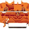 Durchgangsklemme WAGO TopJob-S 2.5mm² 4L orange Serie 2002 