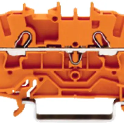 Durchgangsklemme WAGO TopJob-S 2.5mm² 4L orange Serie 2002 