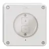 Stazione secondaria INC 1K/2T per dimmer NEVO Wiser bianco 
