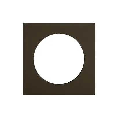 Kit de recouvrement EDIZIO.liv SNAPFIX® thermostat 60×60×7mm umbra IP20 