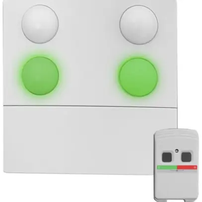 Rappel de ventilation RF FS-ZB, avec fonction de cycle, 230V, incl. télécommande 