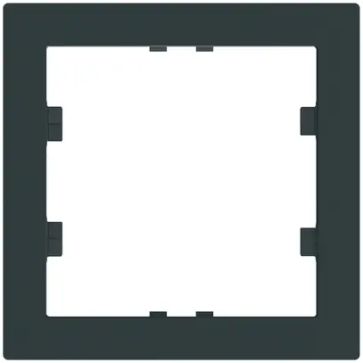 Cadre intermédiaire Hager kallysto KNX 60×60mm Duroplast noir 