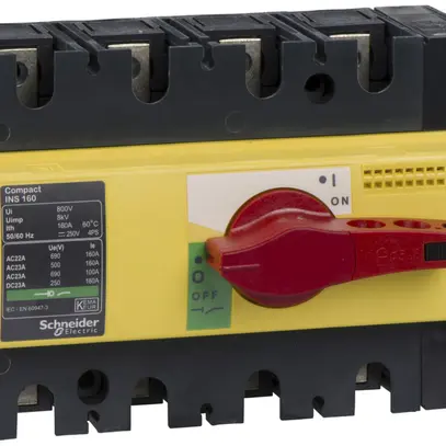 Interruttore di carico INS Schneider Electric NS-I 160 4L gi/ro 