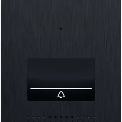 Stazione esterna video Niko NHC 1T IP53 nero 