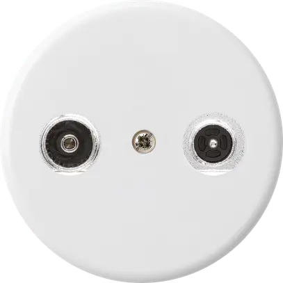 Prise d'antenne basico TV-R montage A 23dB 2GHz blanc 