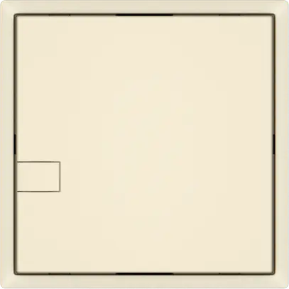 Poussoir universel EDIZIO.liv UNI SNAPFIX® 12…48V s.LED 1× comm.1T cr 