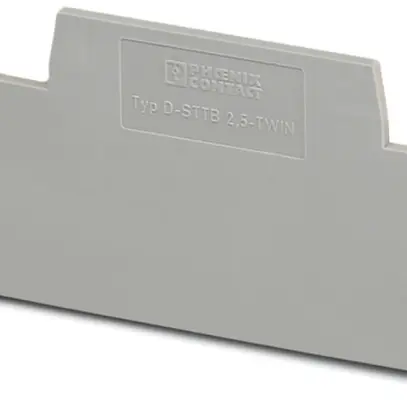 Coperchio Phoenix Contact L=91.5mm, l=2.2mm h=43mm, grigio 