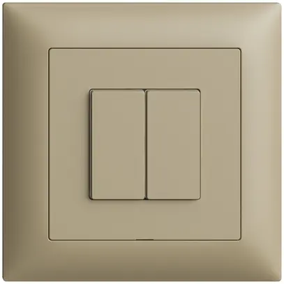 Stazione secondaria per interruttore INC 2c/2t WLAN Edue Wiser sand 