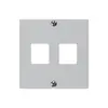 Placca frontale HMS kallysto per 2 moduli grigio chiaro 