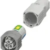 Connettore ad innesto PX IPD PL 3P2,5 F GY 2+PE 20A/500V Ø6…9/8…13mm grigio chi. 