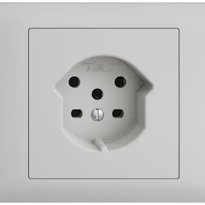 Presa INS EDIZIOdue BKE T15 grigio chiaro 