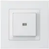 Interruttore pulsante luminoso INC kallysto.pro 3/1P bianco 