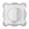 UP-Drehschalter kallysto 0/2L weiss mit Drehgriff 
