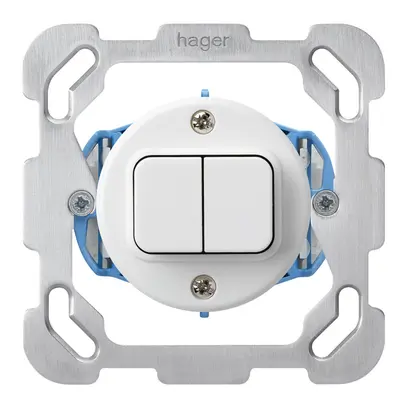 Interrupteur ENC basico 1/1 blanc 