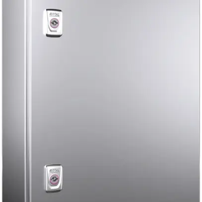 Armadio compatto Rittal AX, 1 porta, IP66, 400×500×210mm, acciao pregiato V2A 