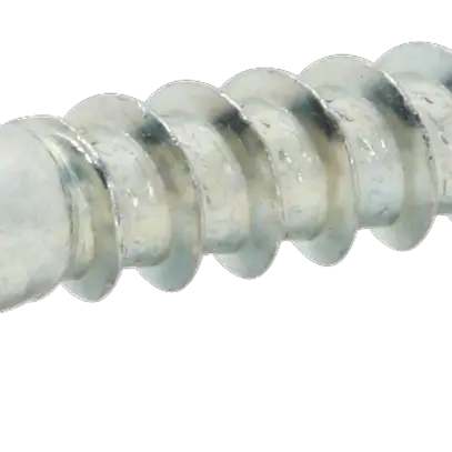 Vis à bois 6-pans 8×50mm DIN 571, fraisée, zinguée bleu 