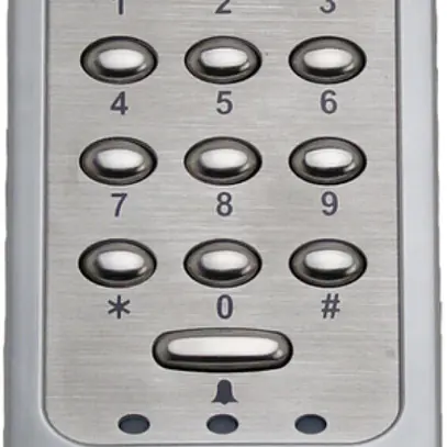 Clavier Touchlock acier fin 