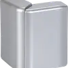 Angle extérieur Hager pour SL20080 décor alu 