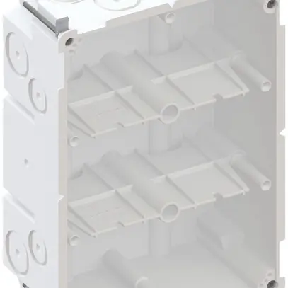 Scatola per parete cava AGRO 3×2 850°C con staffe, M20/25, bianco 