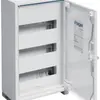 Distributeur AP Hager univers 3 rangées 36UM porte IP44 300×500×160mm 
