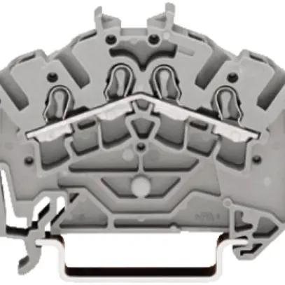 Morsetto di passaggio WAGO TOPJOB S 2.5mm² 4L arancione 