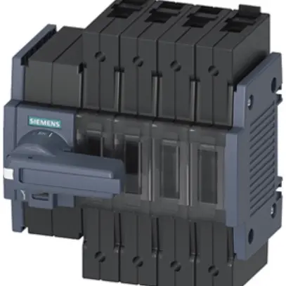 Sezionatore di carico AMD Siemens SENTRON 3KD2 4P 80A 1000V 4CO IP20 grigio 
